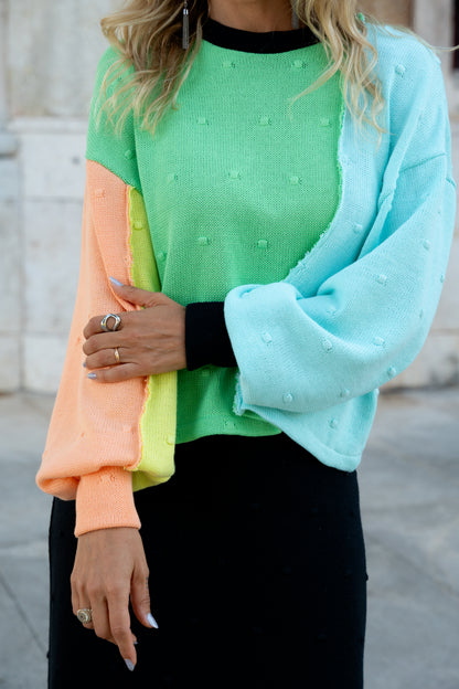 Patchwork Sweater