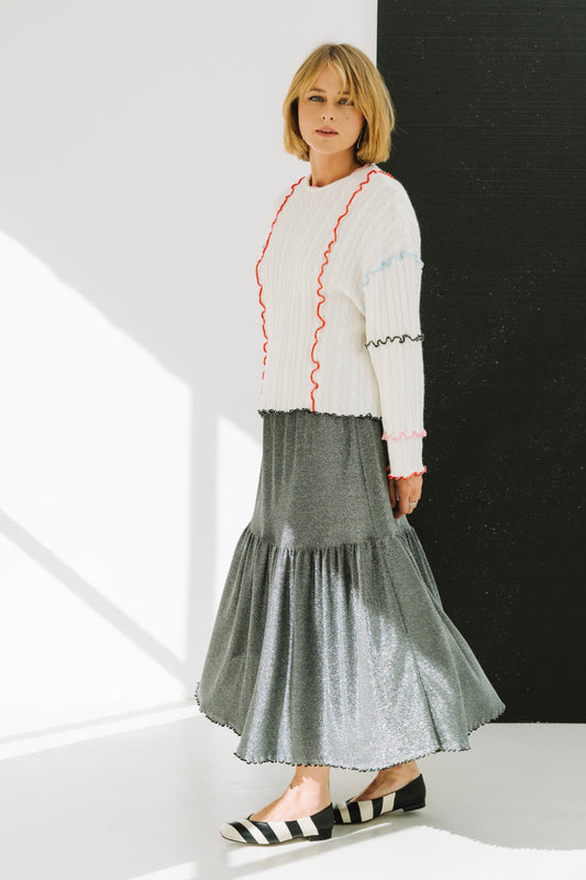 Monday Silver Skirt