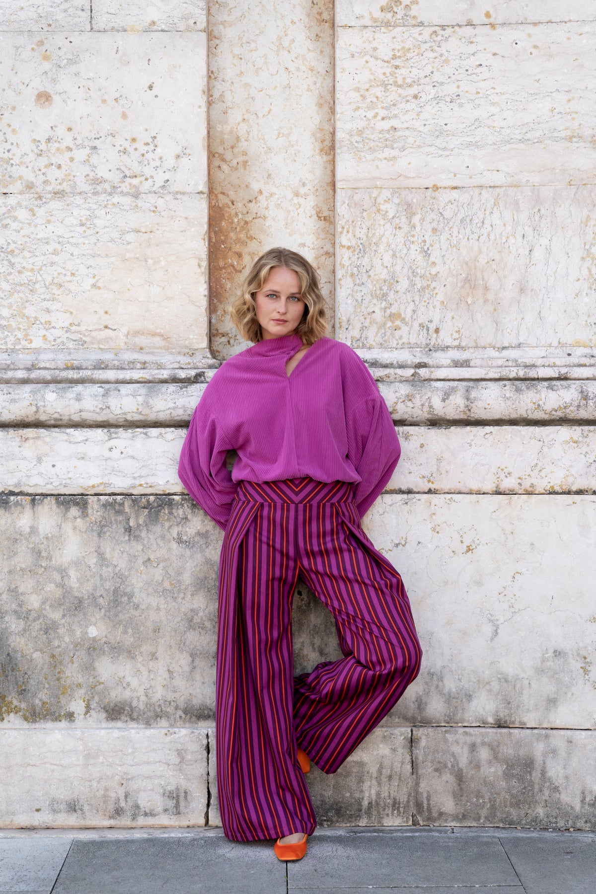 Chroma Magenta Trousers