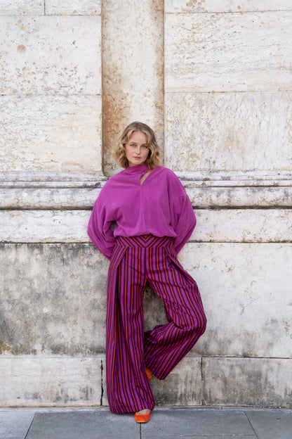 Chroma Magenta Trousers