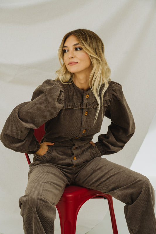 Wednesday Toupe Jumpsuit