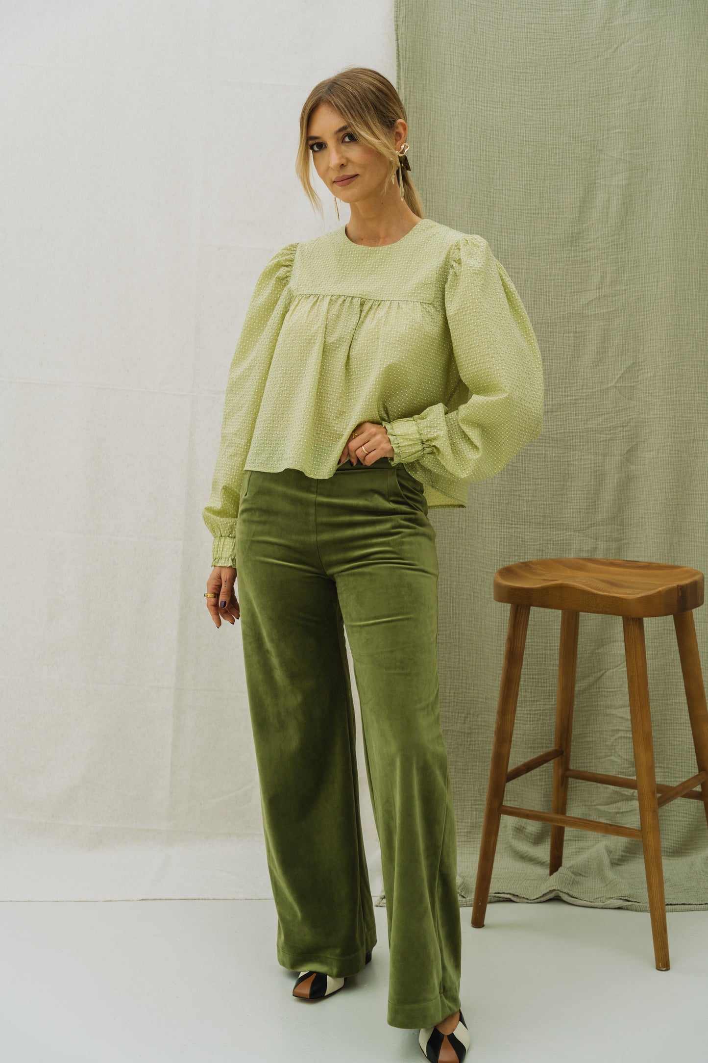 Thursday Candy Green Blouse