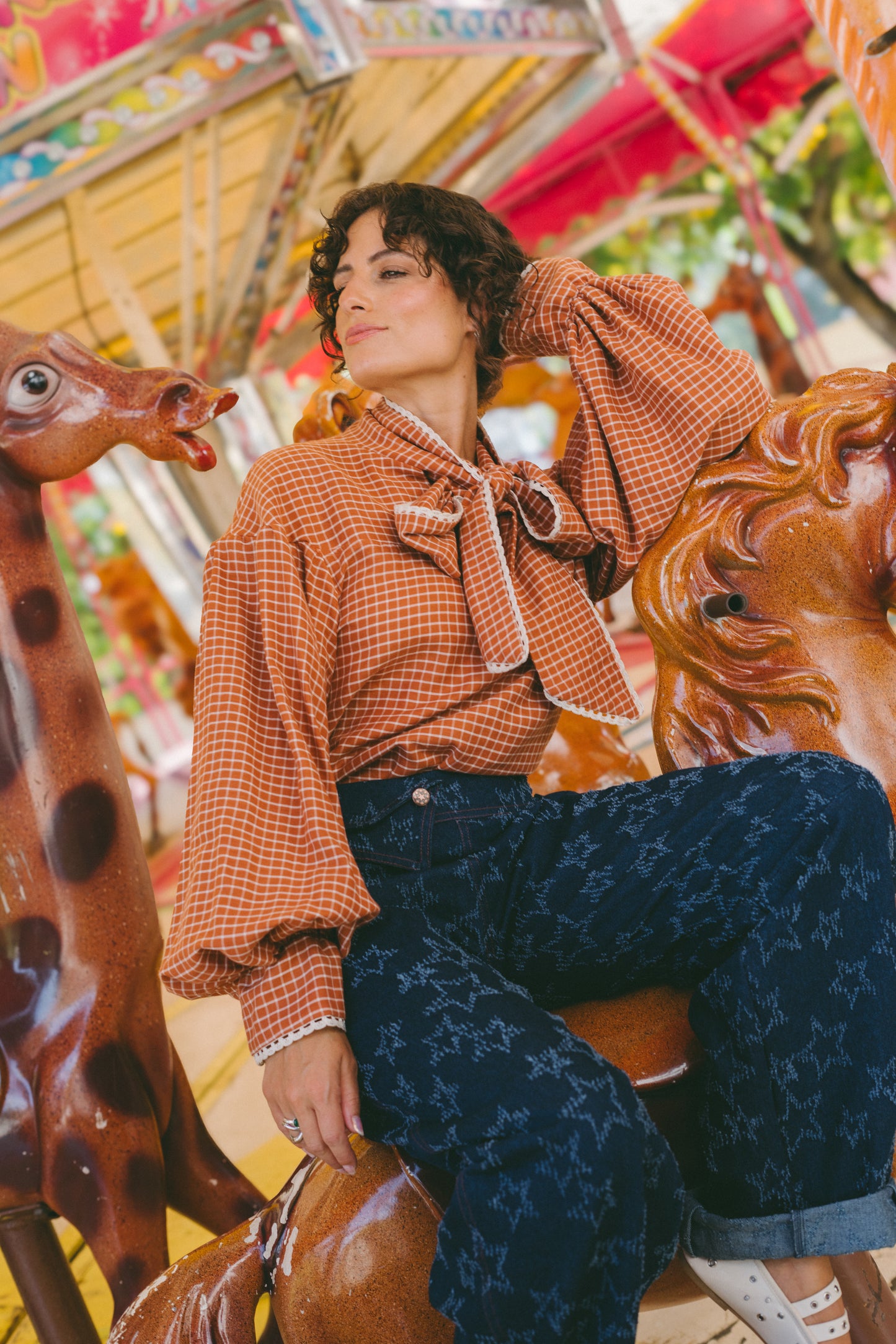 Joyful Camel Blouse