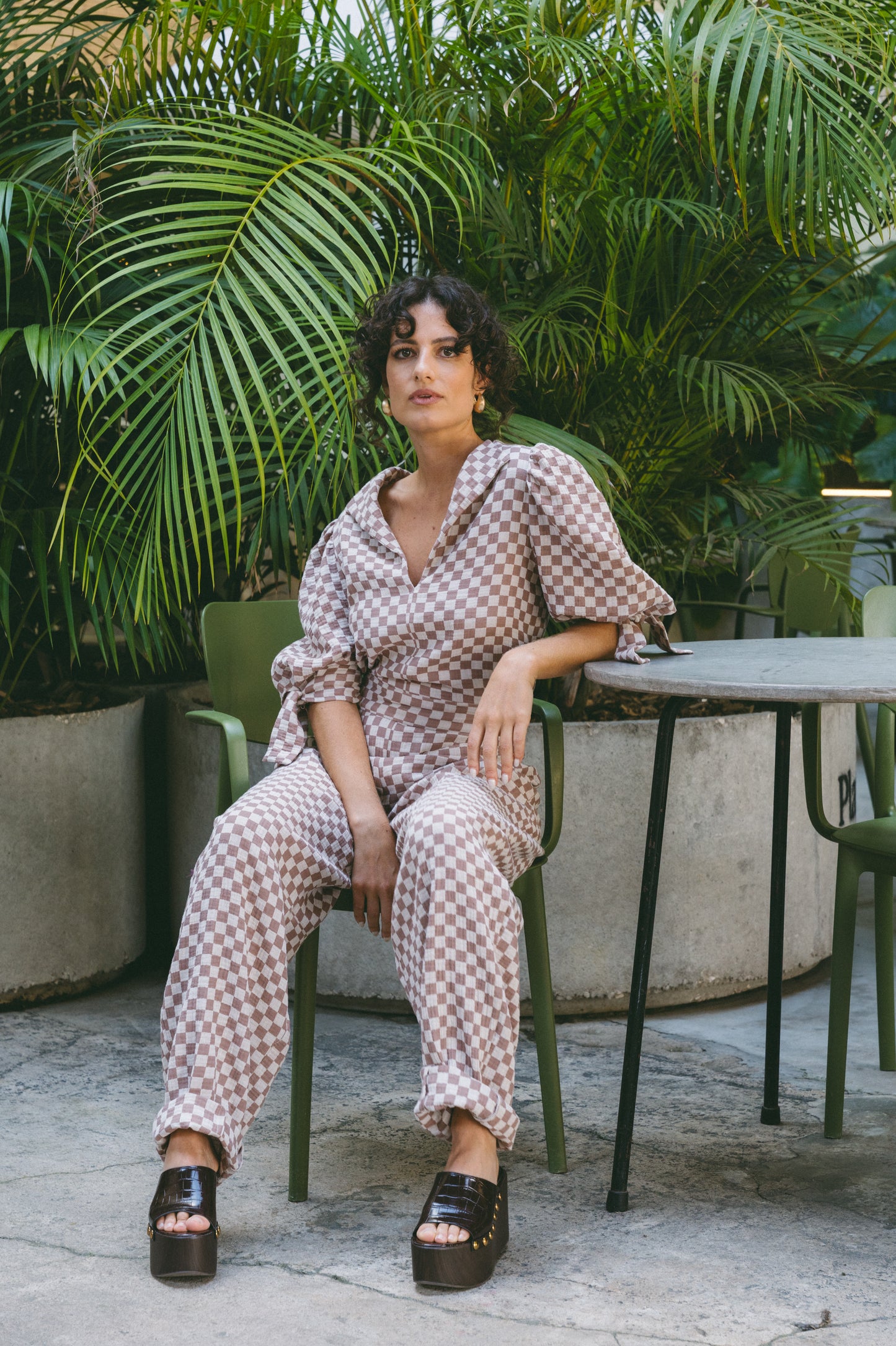 Saturday Latte Jumpsuit
