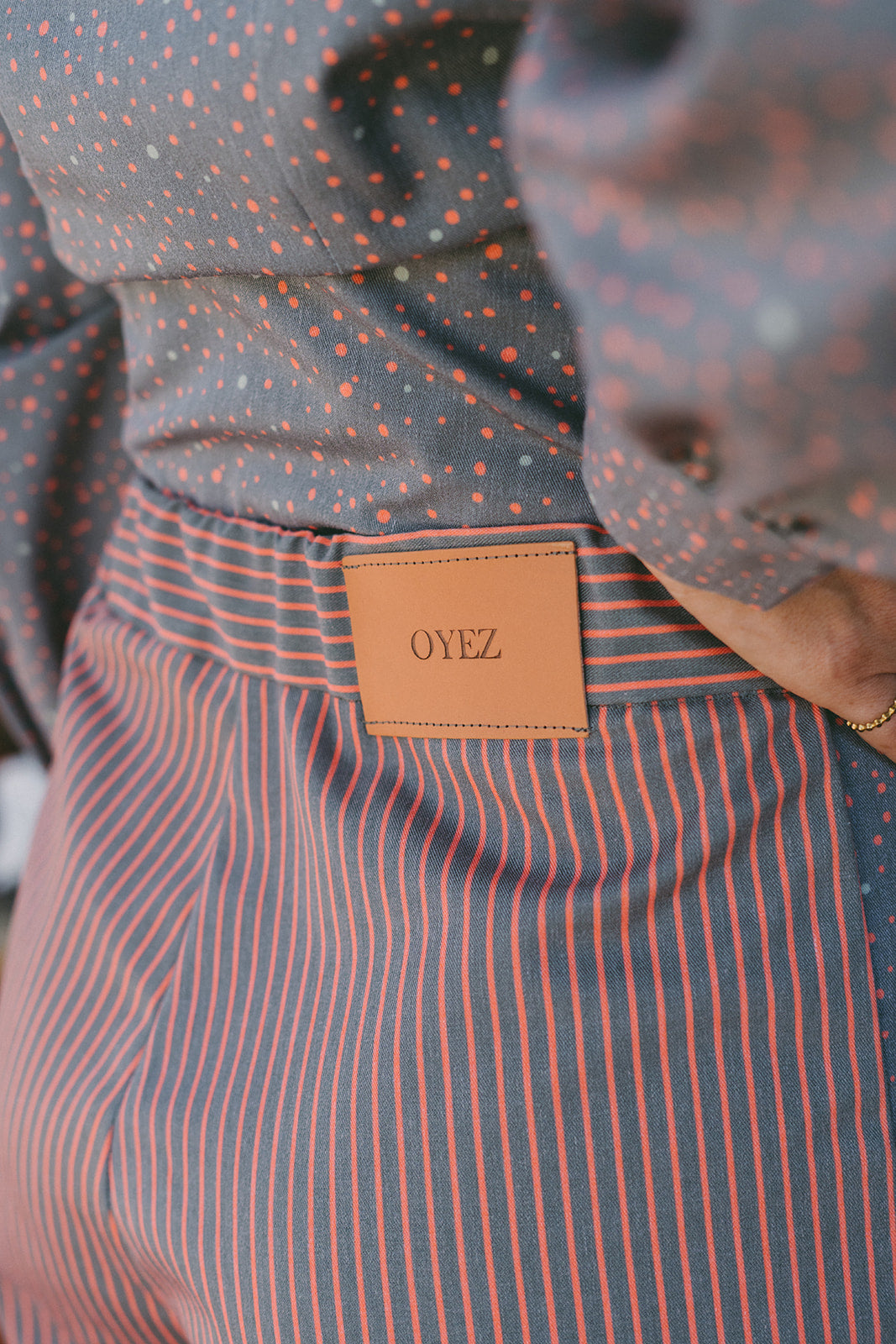 Pulse Trousers Caqui & Terracotta