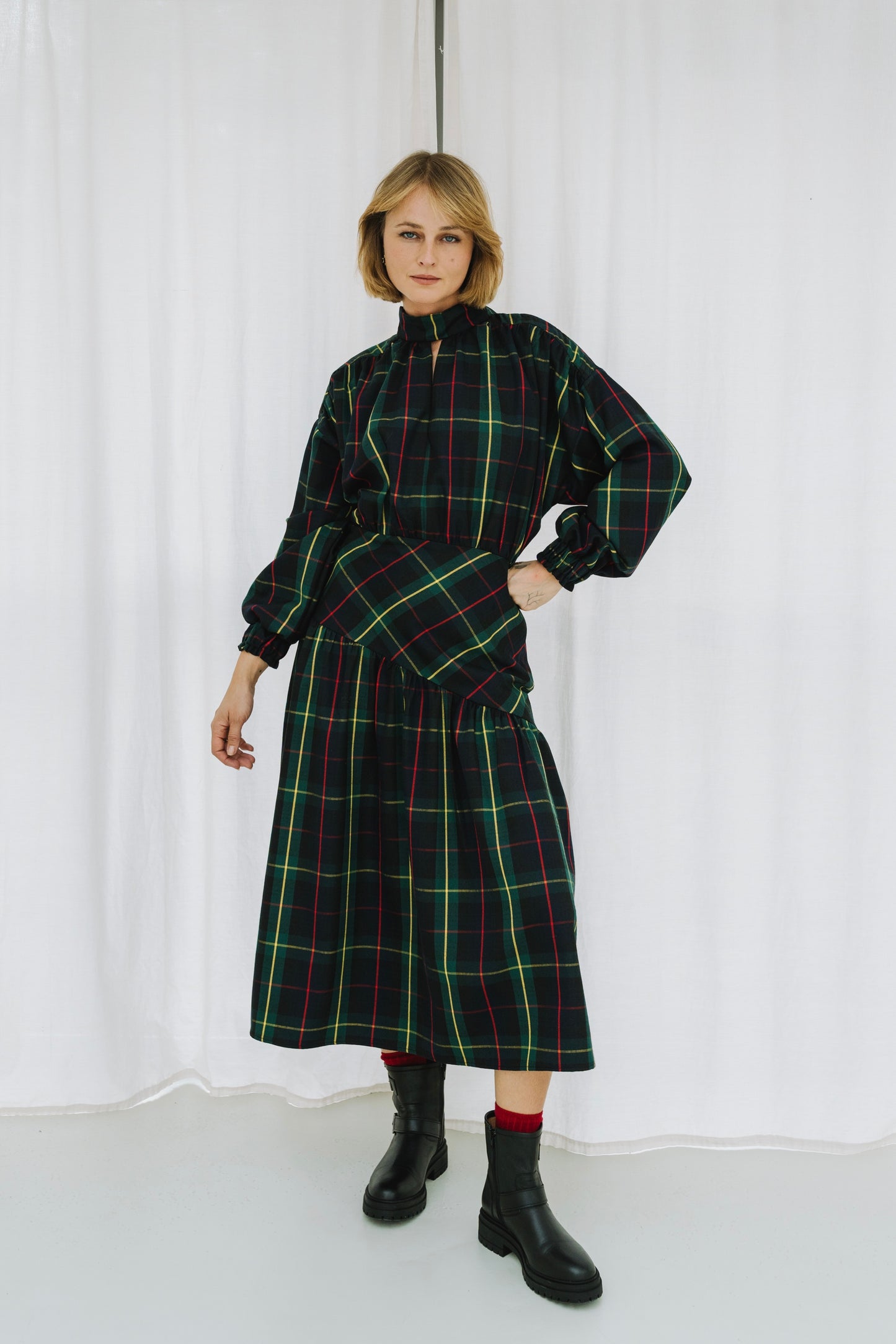 Sunday Tartan Dress