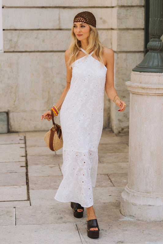 Airy White Dress