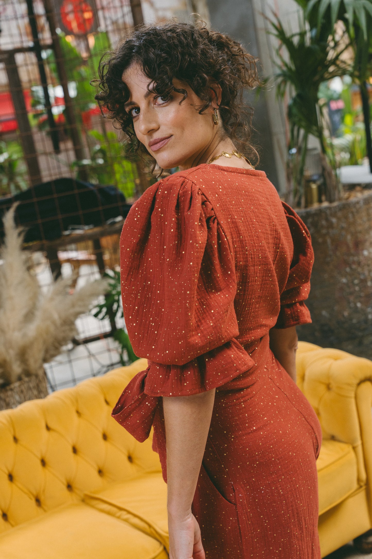 Serenita Terracota Blouse