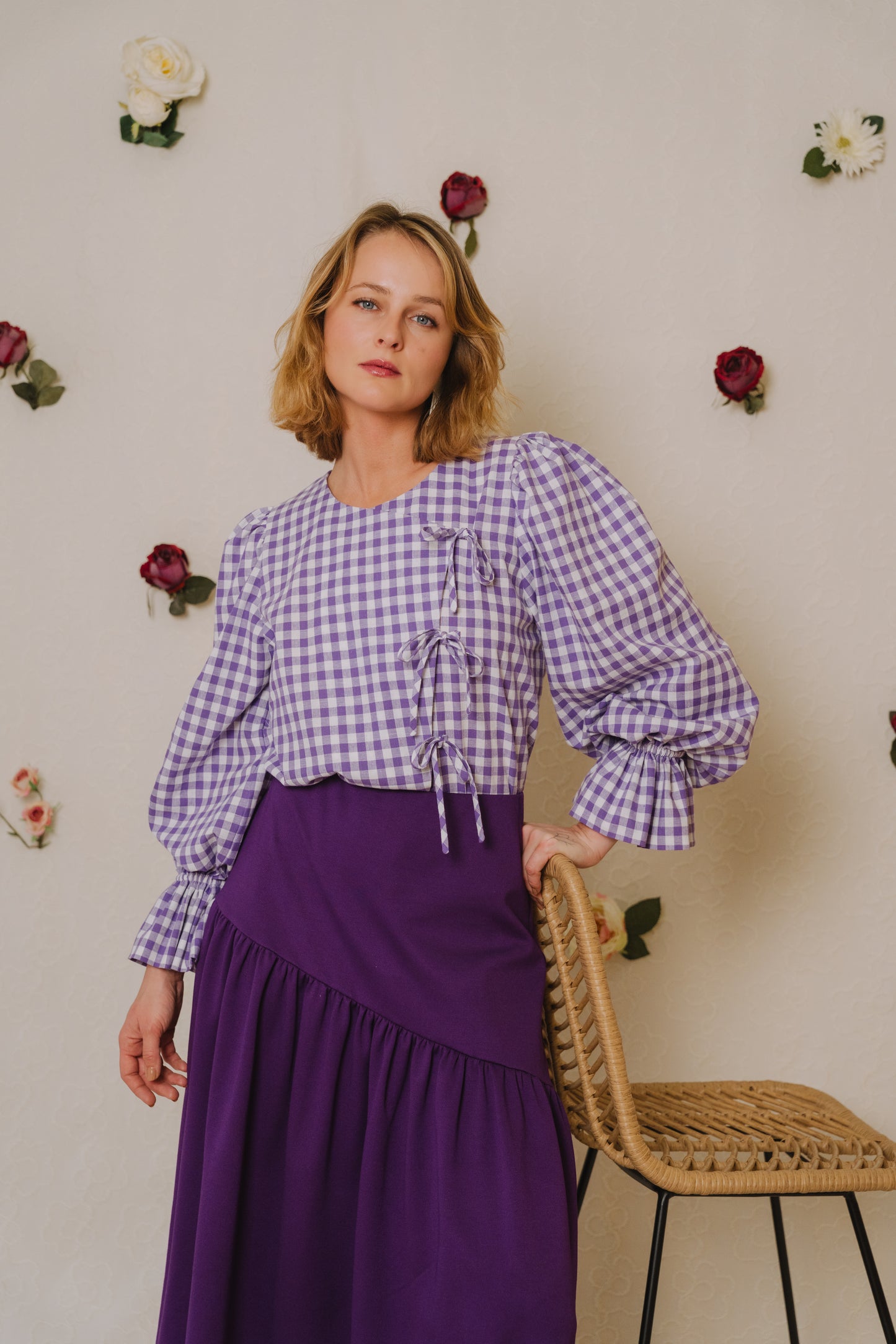 Petal Purple Skirt