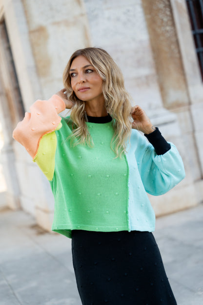 Patchwork Sweater