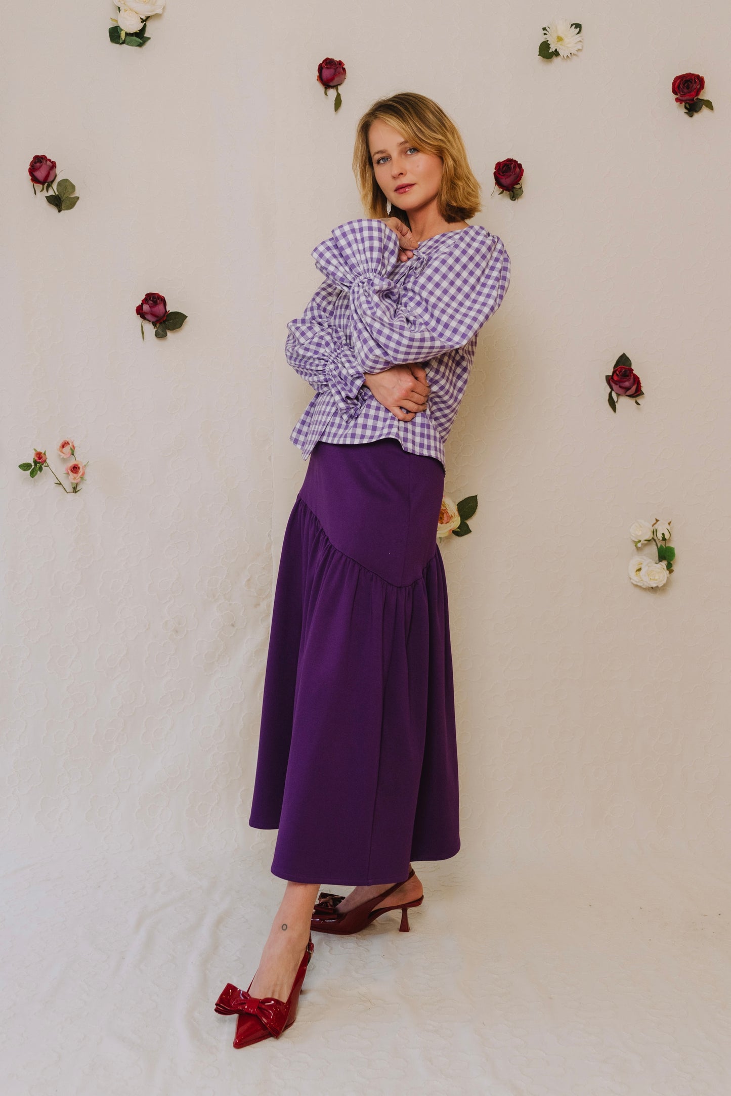 Petal Purple Skirt