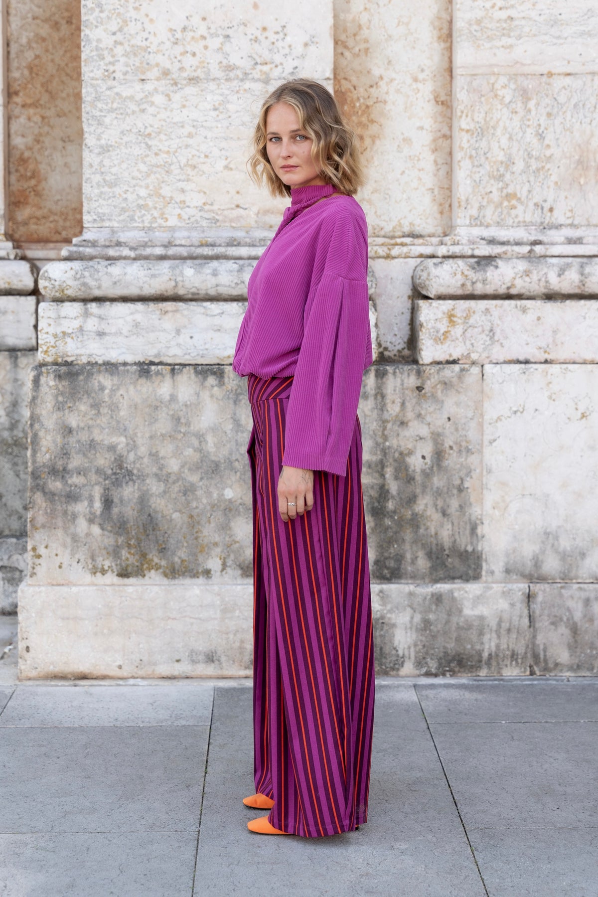 Chroma Magenta Trousers
