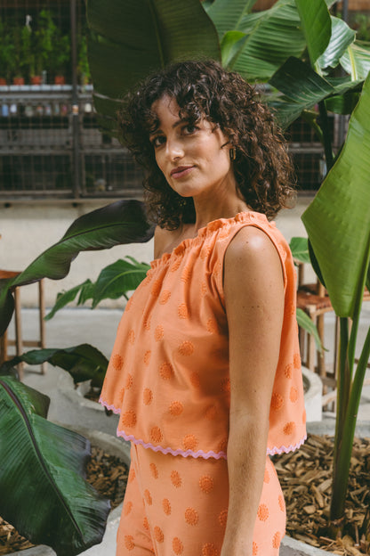 Monday Orange Matching Set