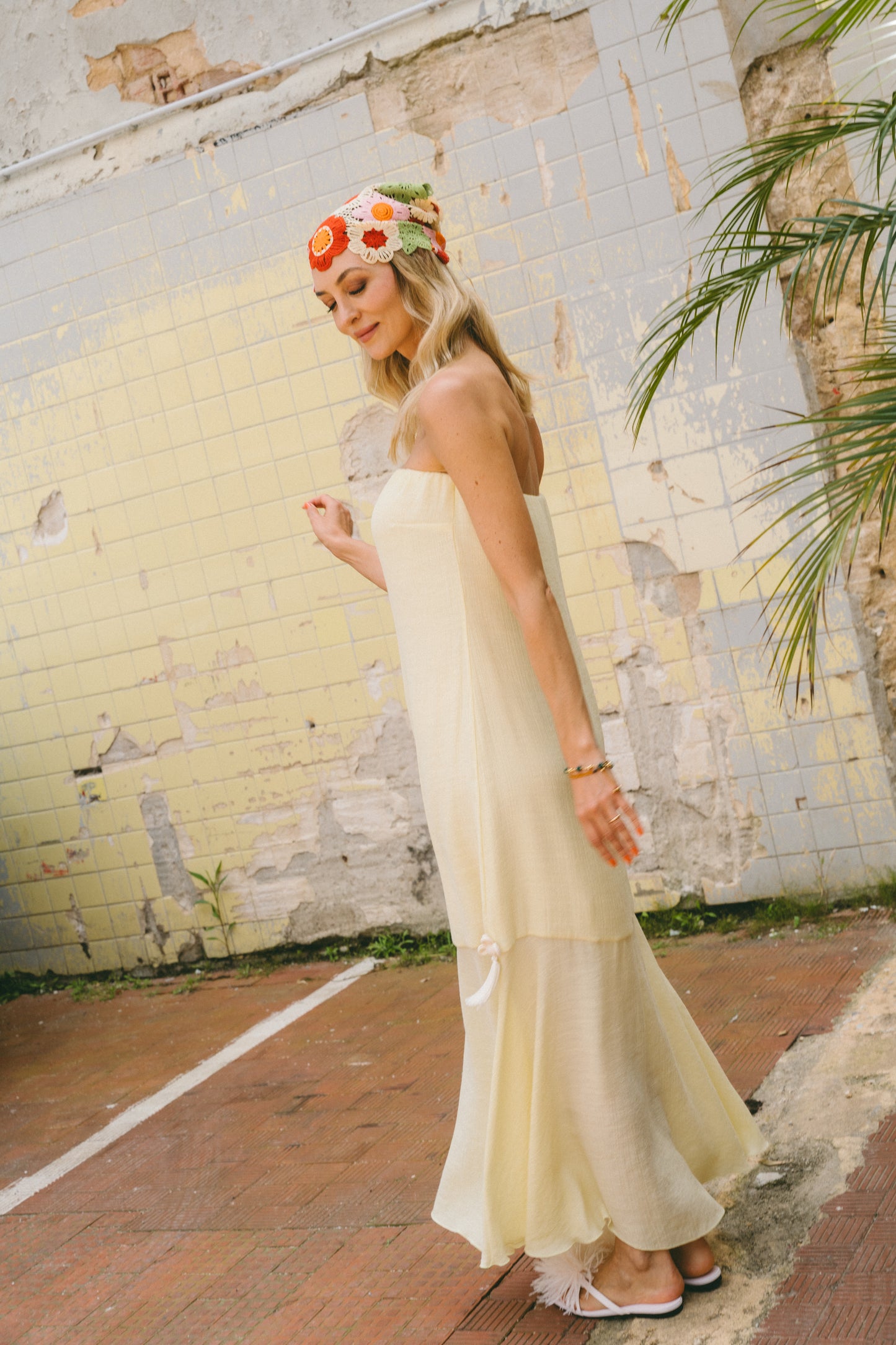 Calisi Butter Yellow Dress