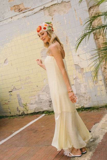 Calisi Butter Yellow Dress