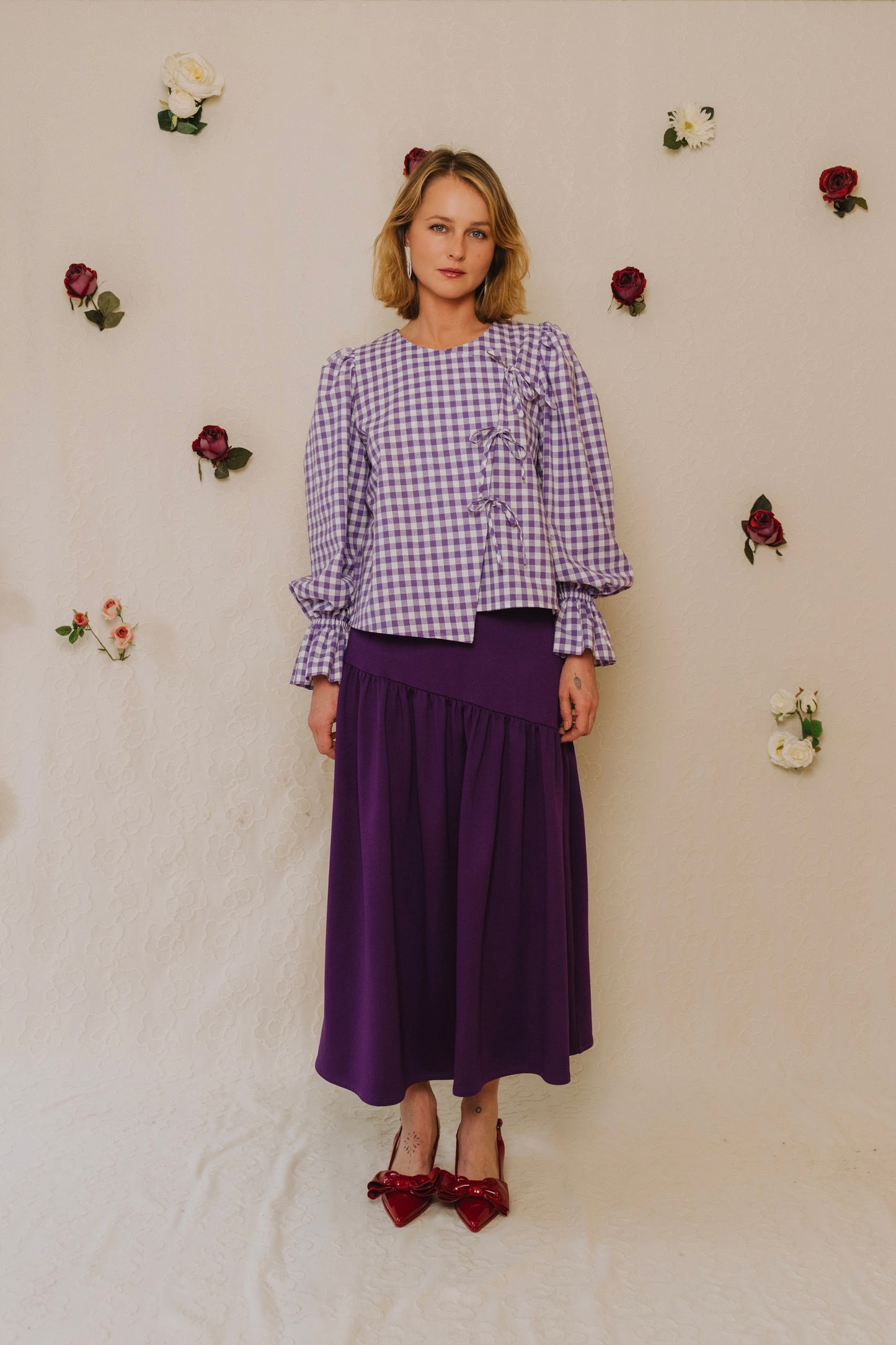 Petal Purple Skirt