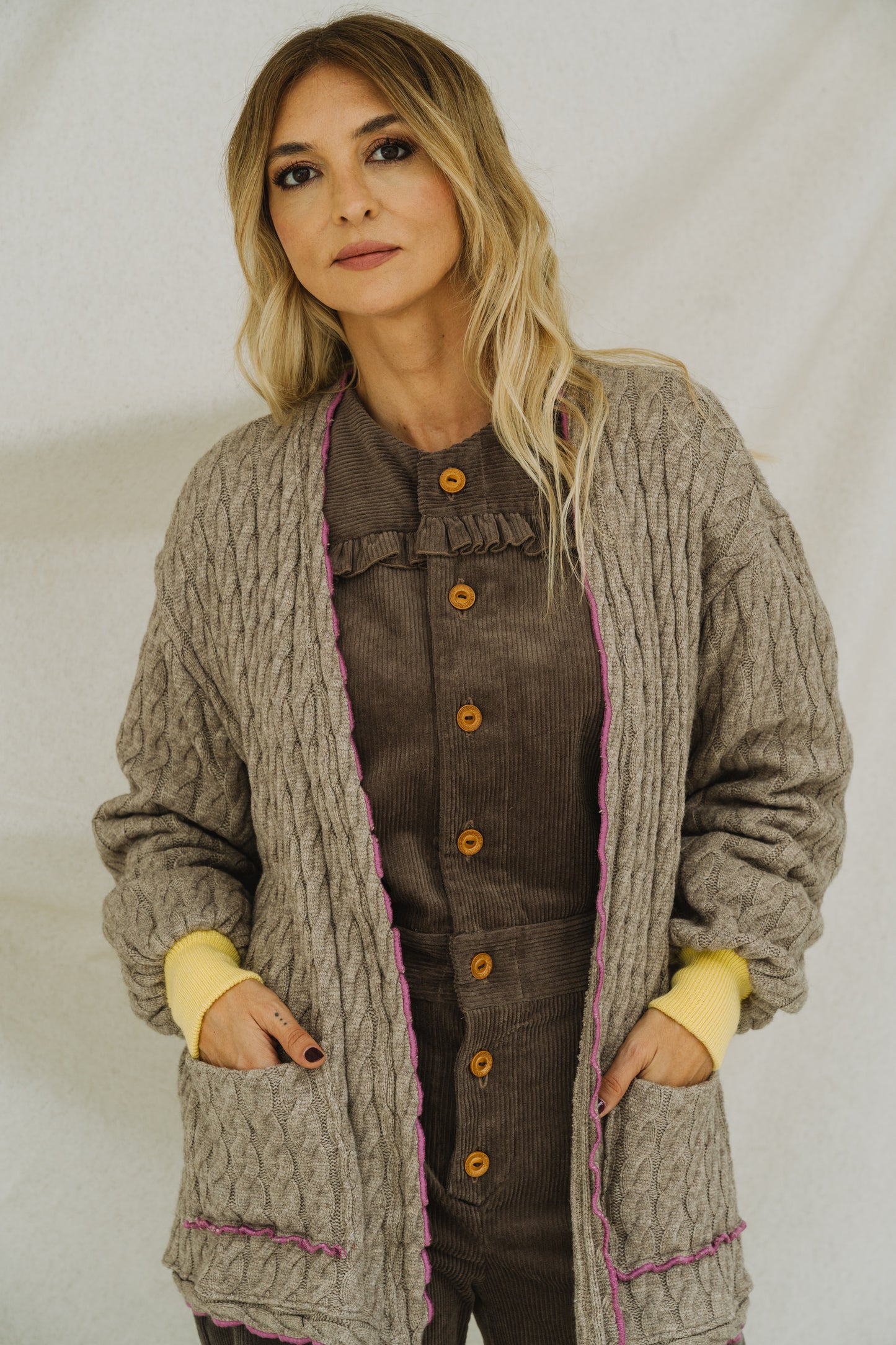 Cosy Toupe Cardigan