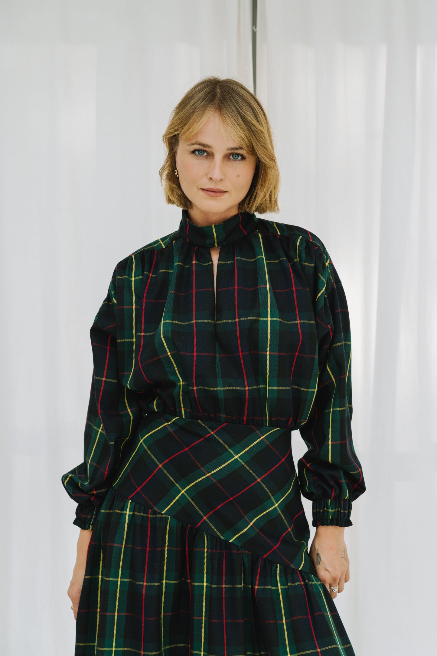 Sunday Tartan Dress