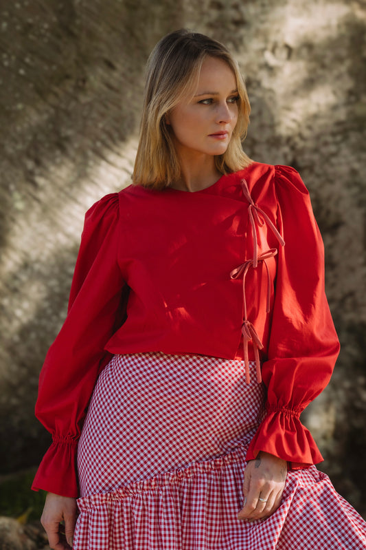 Fable Cherry Blouse
