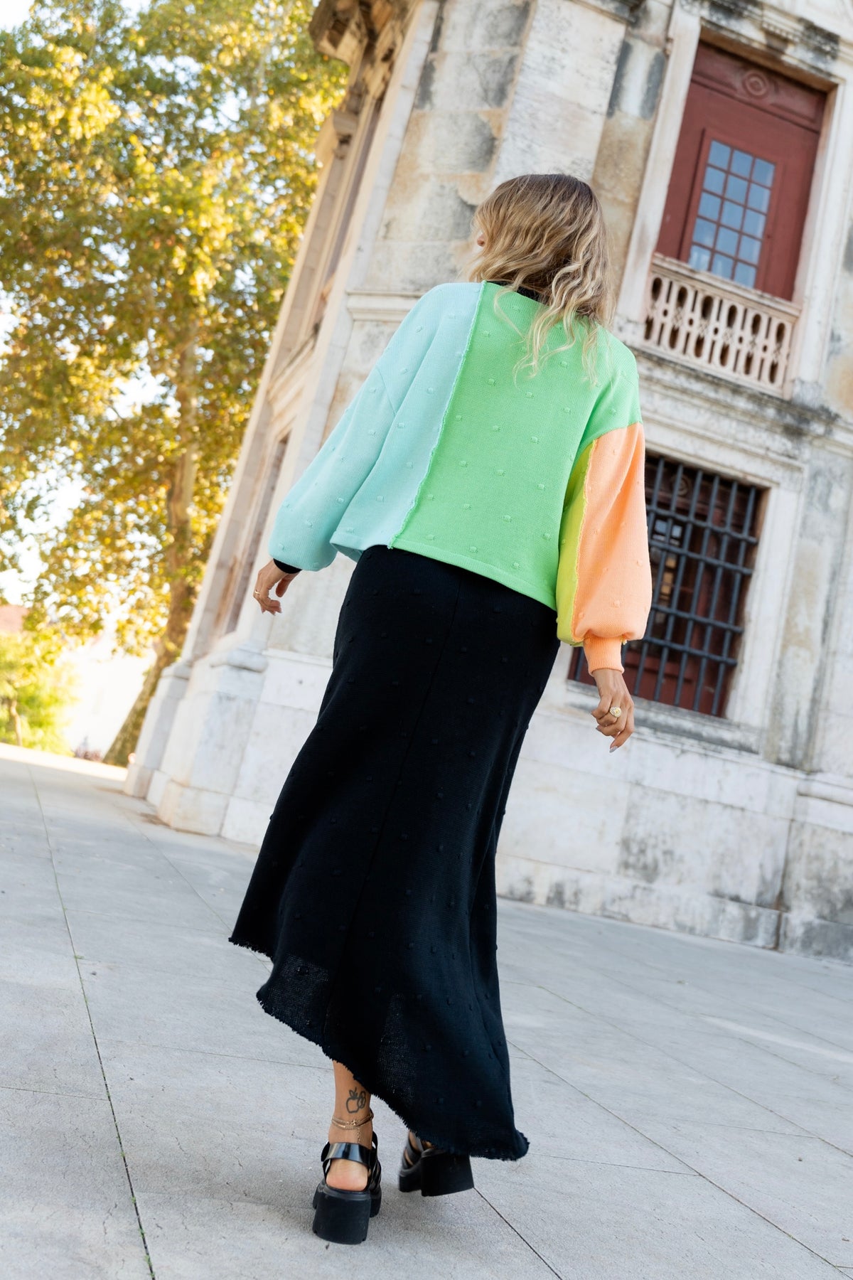 Patchwork Sweater