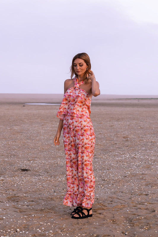 Bangkok Orange & Pink Matching Set