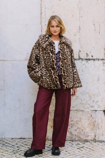 Leopard Coat