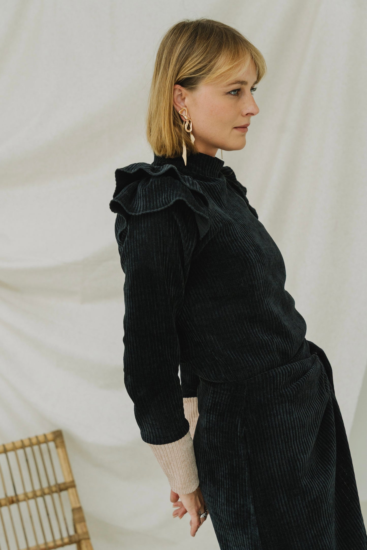 Saturday Black Sweater