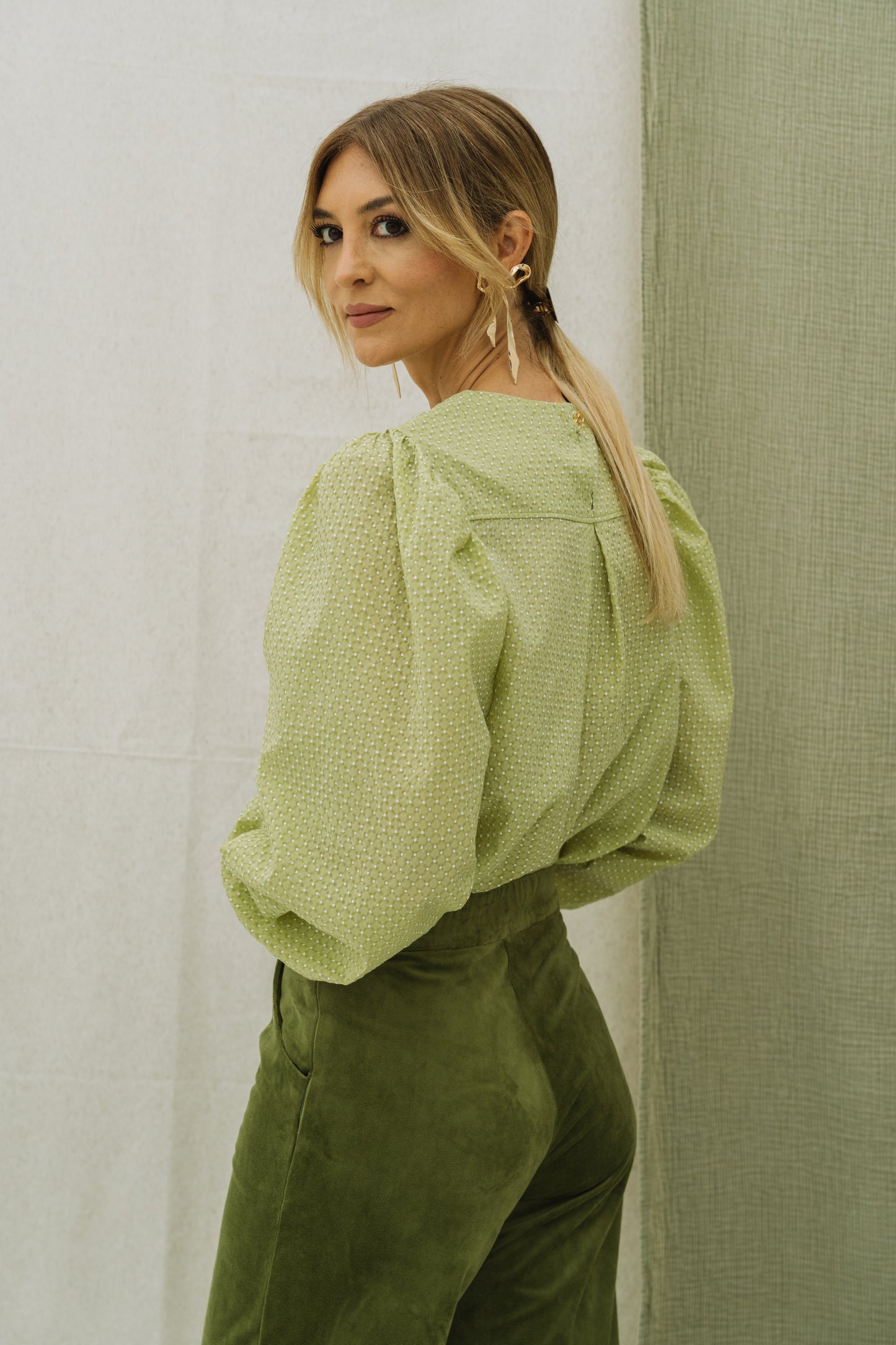 Thursday Candy Green Blouse