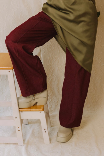 Deep Bordeux Pants