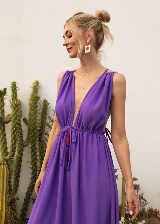 Saturday Purple Dress