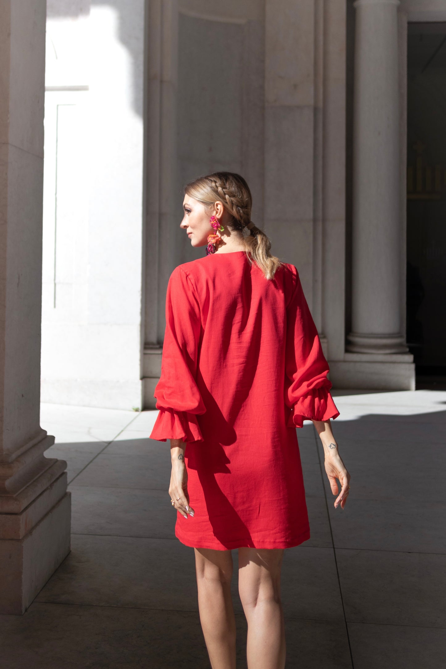 She Red Dress